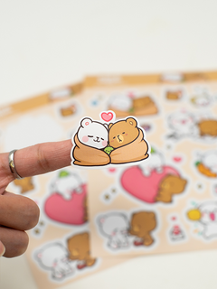 Milk Mocha Bear: Milk & Mocha 1st Edition Sticker Pack House & Home Milk Mocha Bear