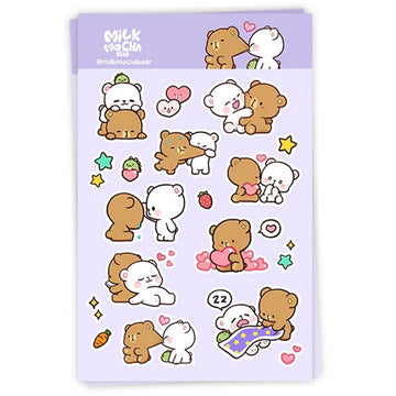 milkmochabear: Milk & Mocha 2nd Edition Sticker Pack House & Home milkmochabear   