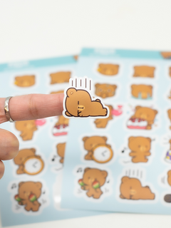 milkmochabear: Mocha's Dailies Sticker Pack House & Home milkmochabear   