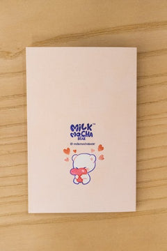 Milk Mocha Bear: Valentine's Day Card - Hearts House & Home Milk Mocha Bear