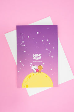 Milk Mocha Bear: Valentine's Day Card - To the Moon and Back House & Home Milk Mocha Bear