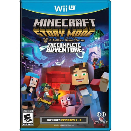 Minecraft: Story Mode - The Complete Adventure [Nintendo Wii U] Nintendo Wii U Video Game Mojang Studios   