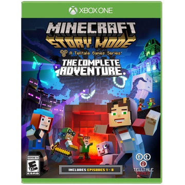 Minecraft: Story Mode - A Telltale Games Series - The Complete Adventure [Xbox One] Xbox One Video Game U & I Entertainment   