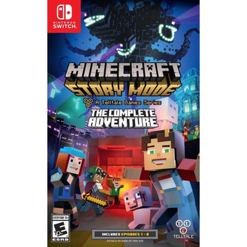 Minecraft: Story Mode - A Telltale Games Series - The Complete Adventure [Nintendo Switch] Nintendo Switch Video Game Mojang Studios   