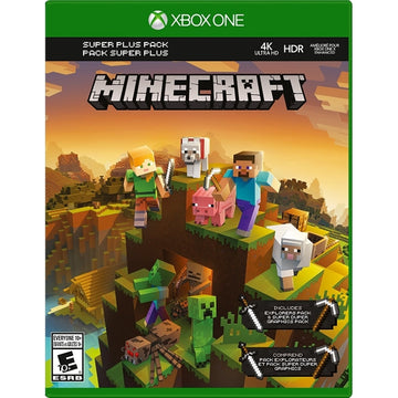 Minecraft - Super Plus Pack [Xbox One] Xbox One Video Game Mojang Studios   