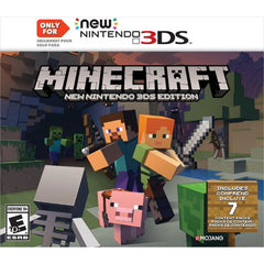 Minecraft: NEW Nintendo 3DS Edition [NEW Nintendo 3DS] Nintendo 3DS Video Game Mojang Studios   