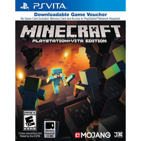 Minecraft: Playstation Vita Edition [Sony PS Vita] Sony PS Vita Video Game Mojang Studios   
