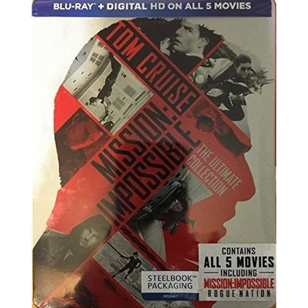 Mission: Impossible - The Ultimate Collection 5-Pack SteelBook [Blu-Ray Box Set] Steelbook Paramount Pictures   