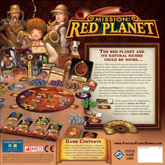 Mission: Red Planet - 2nd Edition [Board Game, 2-6 Players] Board Game Fantasy Flight Games   