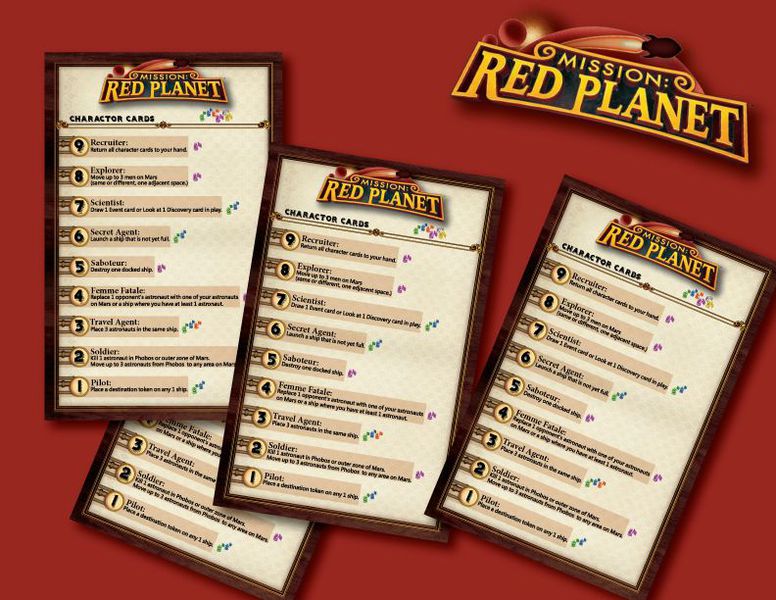Mission: Red Planet - 2nd Edition [Board Game, 2-6 Players] Board Game Fantasy Flight Games   