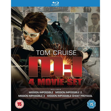 Mission: Impossible - 4 Movie Set [Blu-ray Box Set] DVDs & Blu-Rays Paramount Pictures   