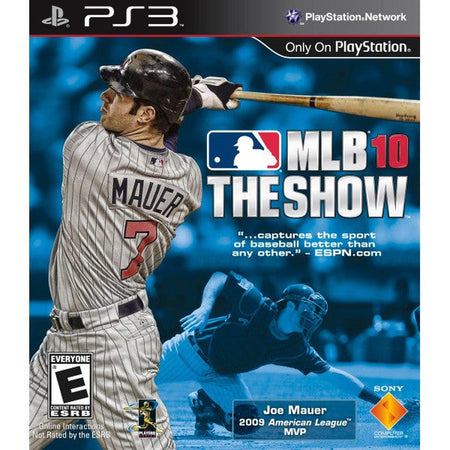 MLB 10: The Show [PlayStation 3] PlayStation 3 Video Game Sony   