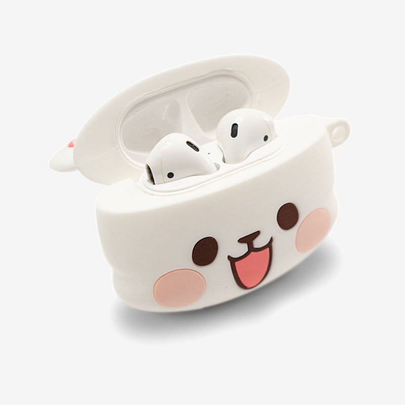 Milk Mocha Bear: Milk AirPods Case Headphone & Headset Accessories Milk Mocha Bear