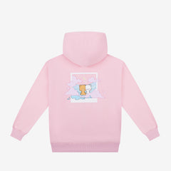 milkmochabear: Pink Clouds Snapshot Hoodie Hoodies Milkmochabear   