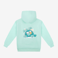 milkmochabear: Green Clover Snapshot Hoodie Hoodies Milkmochabear   