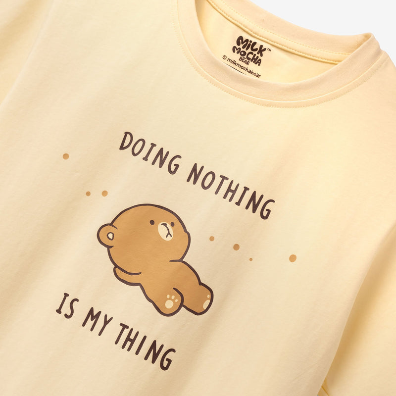 milkmochabear: Doing Nothing T-Shirt T-Shirts Milkmochabear   