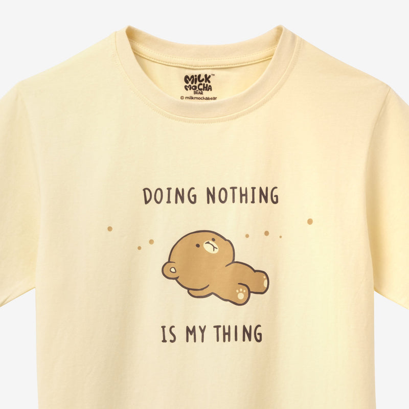 milkmochabear: Doing Nothing T-Shirt T-Shirts Milkmochabear   