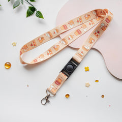 milkmochabear: Fluffy Delights Lanyard Lanyards Milkmochabear   