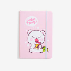 milkmochabear: Boba Time Notebook Notebooks & Notepads Milkmochabear   