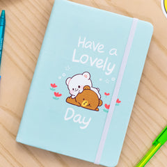 milkmochabear: Have a Lovely Day Notebook Notebooks & Notepads Milkmochabear   