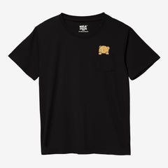 milkmochabear: Pocket Mocha T-Shirt T-Shirts Milkmochabear Black XS 