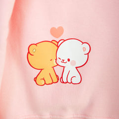 milkmochabear: Pink Smooch Hoodies Hoodies Milkmochabear   