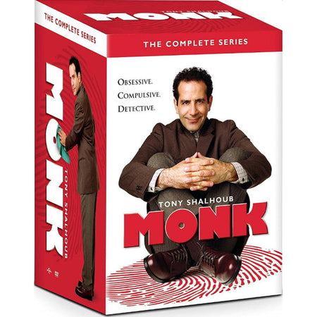 Monk: The Complete Series - Seasons 1-8 [DVD Box Set] DVDs & Blu-Rays Universal Pictures   