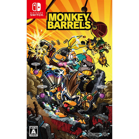 Monkey Barrels [Nintendo Switch] Nintendo Switch Video Game JustDan   