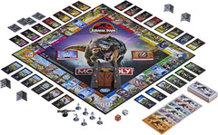 Monopoly: Jurassic Park Edition [Board Game, 2-6 Players] Board Game Hasbro   