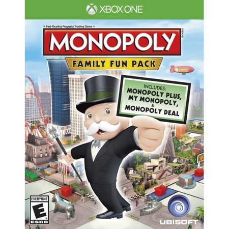 Monopoly: Family Fun Pack [Xbox One] Xbox One Video Game Ubisoft   