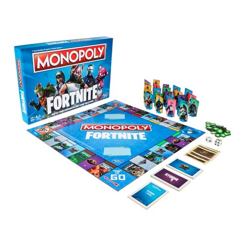 Monopoly: Fortnite Edition [Board Game, 2-7 Players] Board Game Hasbro   