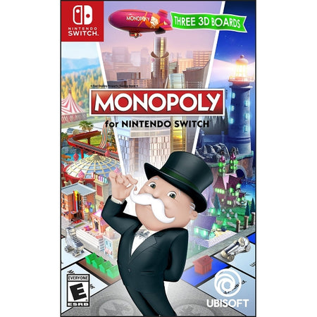 Monopoly for Nintendo Switch [Nintendo Switch] Nintendo Switch Video Game Ubisoft   