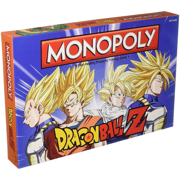 Monopoly: Dragon Ball Z Edition [Board Game, 2-6 Players] Board Game Hasbro   