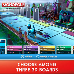 Monopoly for Nintendo Switch [Nintendo Switch] Nintendo Switch Video Game Ubisoft   