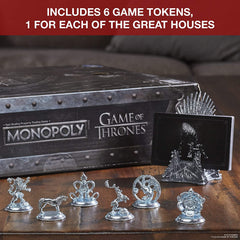 Monopoly: Game of Thrones [Board Game, 2-6 Players] Board Game Hasbro   