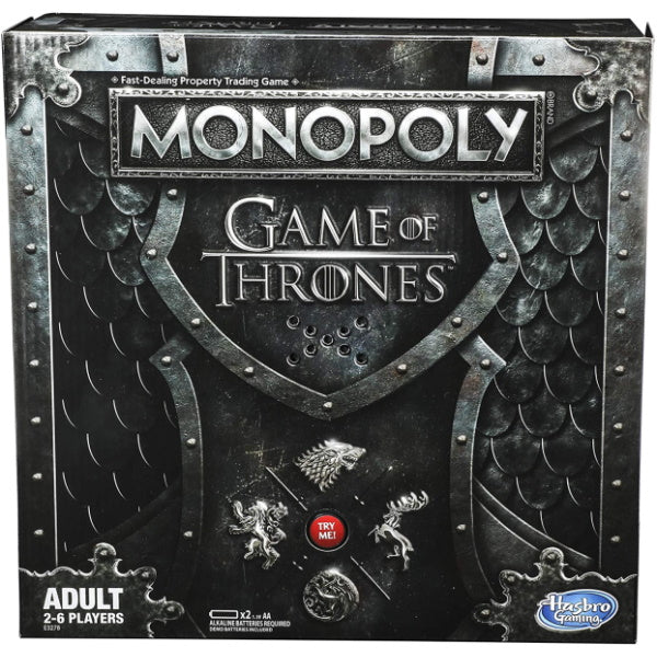 Monopoly: Game of Thrones [Board Game, 2-6 Players] Board Game Hasbro   