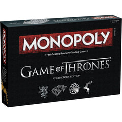 Monopoly: Game of Thrones - Collector's Edition [Board Game, 2-6 Players] Board Game USAopoly   