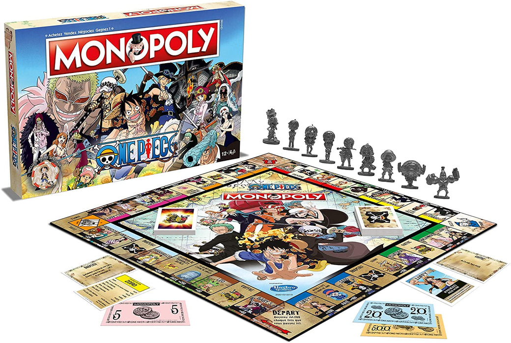 I saw someone post a One Piece monopoly board so I decided to
