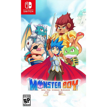 Monster Boy and the Cursed Kingdom [Nintendo Switch] Nintendo Switch Video Game FDG Entertainment   