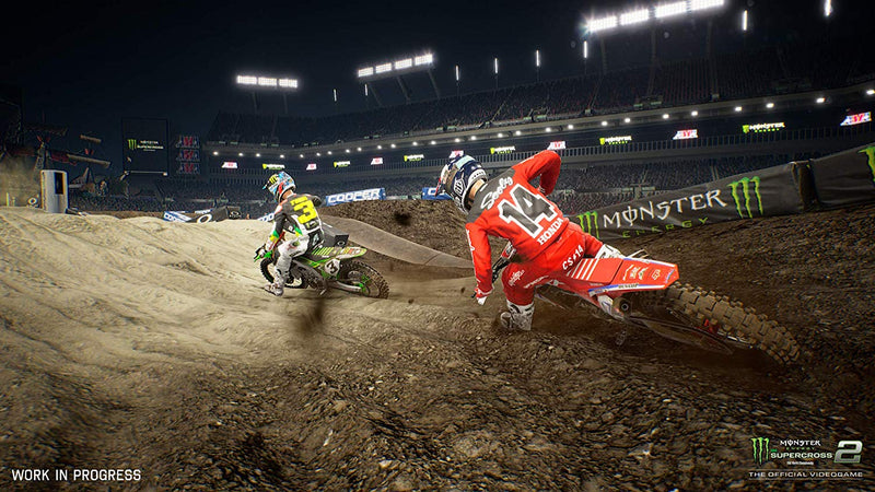 Monster Energy Supercross: The Official Videogame 2 - Day One Edition [Xbox One] Xbox One Video Game Square Enix   