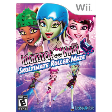 Monster High: Skultimate Roller Maze [Nintendo Wii] Nintendo Wii Video Game Little Orbit   
