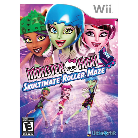 Monster High: Skultimate Roller Maze [Nintendo Wii] Nintendo Wii Video Game Little Orbit   