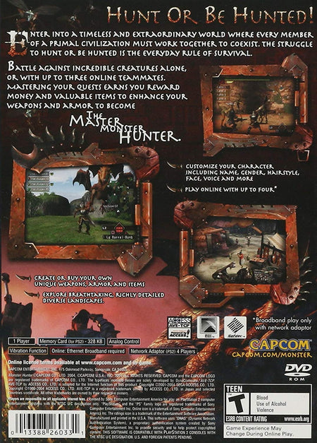 Monster Hunter [PlayStation 2] PlayStation 2 Video Game Capcom   