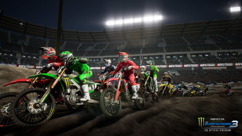 Monster Energy Supercross - The Official Videogame 3 [PlayStation 4] PlayStation 4 Video Game Square Enix   