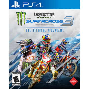 Monster Energy Supercross - The Official Videogame 3 [PlayStation 4] PlayStation 4 Video Game Square Enix   