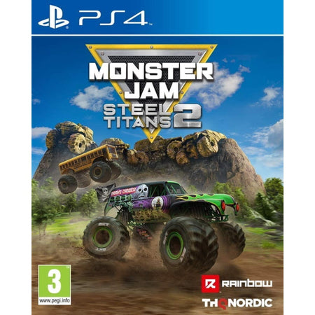 Monster Jam Steel Titans 2 [PlayStation 4] PlayStation 4 Video Game THQ Nordic   