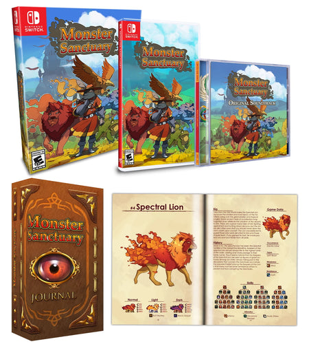 Monster Sanctuary - Collector's Edition - Limited Run #134 [Nintendo Switch] Nintendo Switch Video Game Limited Run Games   