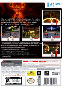 Mortal Kombat: Armageddon [Nintendo Wii] Nintendo Wii Video Game Warner Bros.   