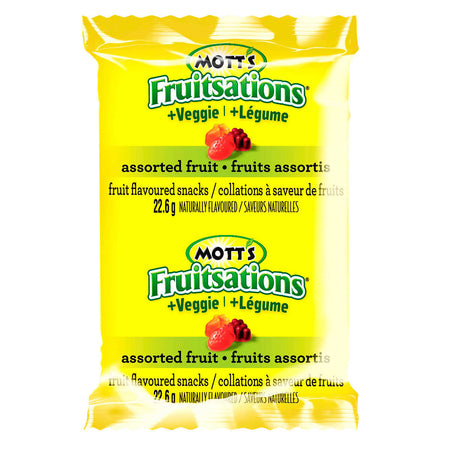 Mott’s Fruitsations + Veggie - Assorted Fruit Snacks - 1.54kg - 68-Count [Snacks & Sundries] Snacks & Sundries Mott’s   
