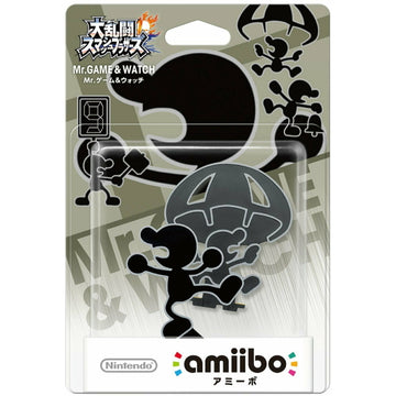 Mr. Game & Watch Amiibo - Super Smash Bros. Series [Nintendo Accessory] Nintendo Accessories Nintendo   